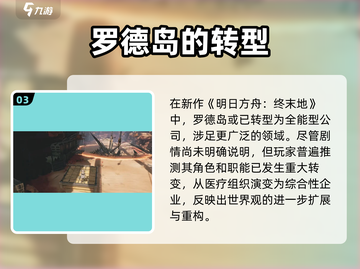 🔥明日方舟终末地：罗德岛新玩法曝光！💥截图4