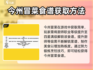 🔥鸣潮玩家必看！今州冒菜获取制作全攻略🎉截图2