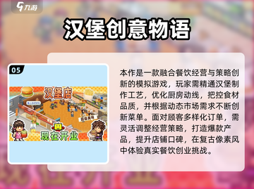 🔥2025必玩汉堡店游戏推荐🍔玩不腻的经营模拟TOP榜💥截图6