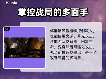 博德之门3🔥德鲁伊职业超强解析来了！✨截图3