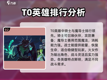 恶魔秘境🔥T0英雄技能大揭秘！玩转游戏就靠它👇截图3