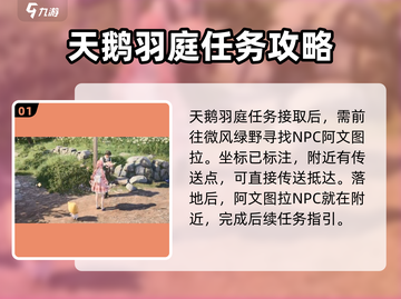 无限暖暖🔥天鹅羽庭任务全攻略💎截图2
