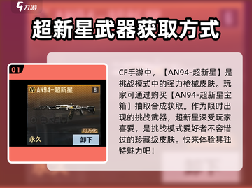 CF手游🔥超新星永久获取秘籍🌟轻松到手！截图2