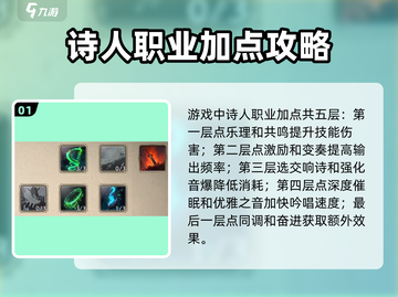 塔瑞斯世界🔥职业天赋加点全攻略来了！截图2