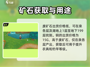 牧场物语重聚矿石镇💎矿石大全图鉴来了！截图2