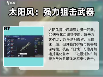 星球重启🔥20级必选武器推荐，轻松制霸战场！截图4
