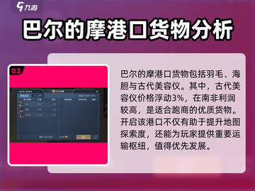 黎明之海💥巴尔的摩港口开启攻略来啦！🔥截图4