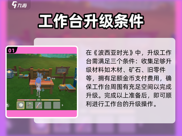 《波西亚时光》工作台升级攻略🔥手游玩家必看！截图2