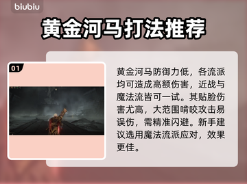 艾尔登法环：黄金河马打法揭秘，轻松通关不是梦！🔥截图2
