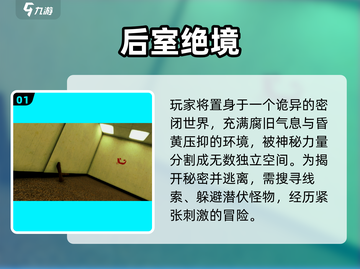 2025🔥最真实后室游戏合集！惊悚体验吓到腿软👻截图2