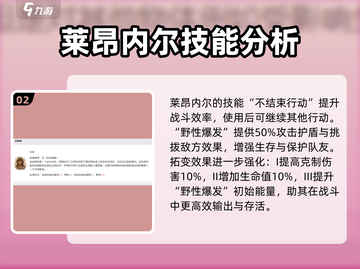 异象回声🔥莱昂内尔强度解析✨游戏必备！截图3