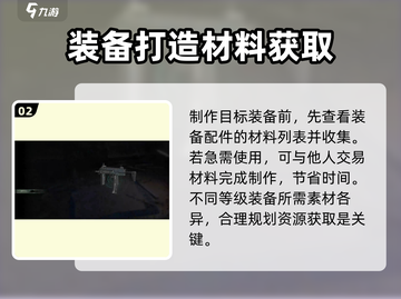 七日世界装备制造全攻略🔥快速上手必备！截图3
