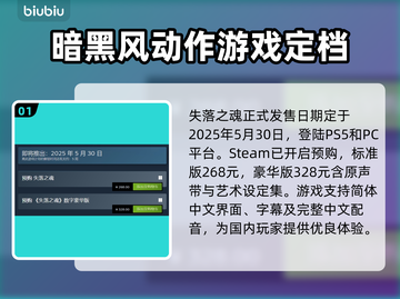 失落之魂发售时间🔥游戏粉丝必看日期⚡截图2