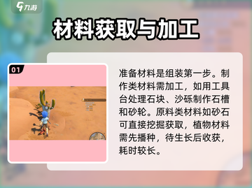 沙石镇时光⚡组装台完成攻略物品全解析！截图2