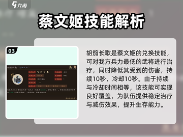 三国群英传鸿鹄霸业🔥蔡文姬技能效果全解析！截图4