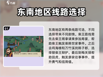 《大侠立志传》东南地区全流程攻略🔥带你称霸江湖！截图2