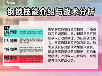 无畏契约🔥钢锁实战能力分析来啦！⚡截图2