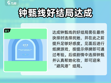 《完蛋！我被美女包围了》钟甄完美结局攻略💥🎮截图2