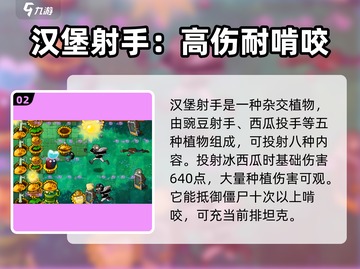 植物大战僵尸🔥汉堡射手登场！杂交版植物超强技能大揭秘🎉截图3