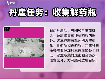燕云十六声🔥丹崖任务超全攻略来了！快收藏✅截图2