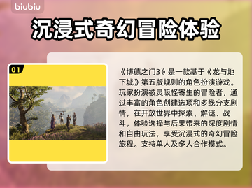 博德之门3对话闪退？加速器让你畅玩不卡顿🔥🎮截图2