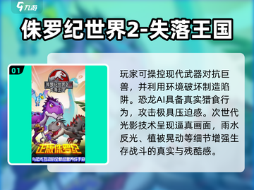 🦖2025必玩霸王龙模拟游戏合集！🔥截图2