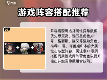 绝区零🔥超全阵容推荐，助你制霸战场！截图4