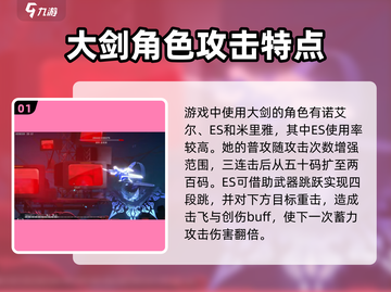 苍翼混沌效应大剑角色全解析🔥🎮截图2
