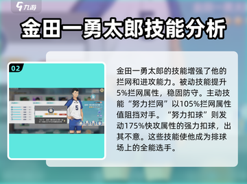 排球少年手游🔥金田一勇太郎玩法揭秘✨截图3