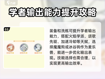 出发吧麦芬学者🔥学霸出装推荐，轻松制胜✨截图4