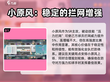 排球少年手游小原丰🔥超强角色效果曝光！截图2