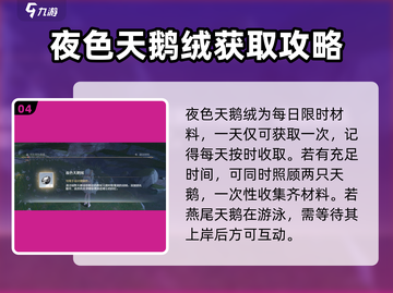 无限暖暖 NIGHT天鹅绒获取秘籍🌟截图5