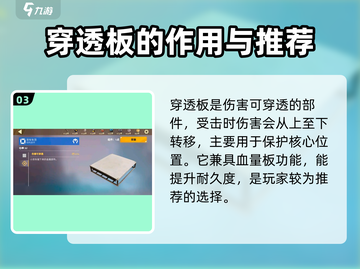 创世战车🔥部件全解密，轻松制霸战场！截图4