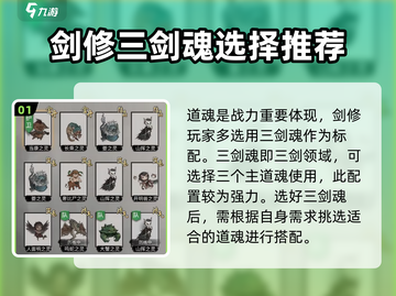 鬼谷八荒🔥剑修道魂最佳选择攻略来啦！截图2