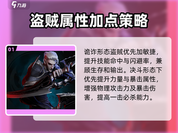 塔瑞斯世界🔥盗贼PK无敌加点分享，稳赢秘籍！截图2