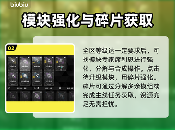 第一后裔🔥模块强化全攻略✨游戏党必看！截图3