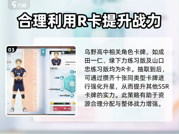 排球少年手游🔥木下久志最强阵容搭配💥截图4