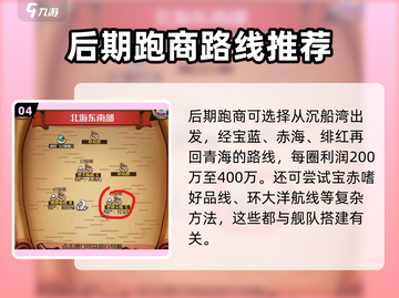 小小航海士外传🔥跑商效率最高路线图🌟截图5