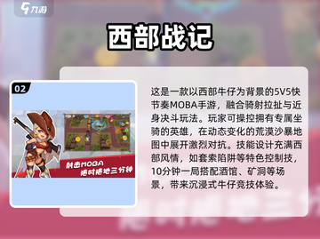  cowboy帽💥2025最耐玩西部牛仔手游TOP5推荐！截图3