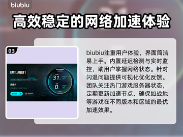 战地闪退？这款加速器让你畅玩战地！🎮🔥截图4