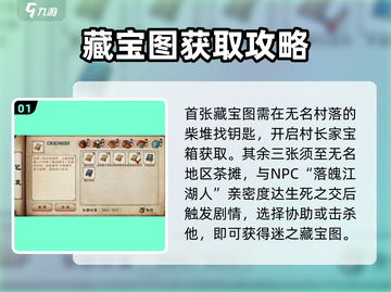 大侠立志传🔥三张藏宝图获取攻略✨截图2