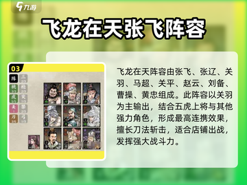 名将之弈🔥超强阵容推荐，助你称霸战场！截图4