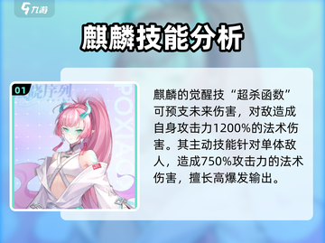 破晓序列🔥麒麟强度分析|原神角色测评✨截图2