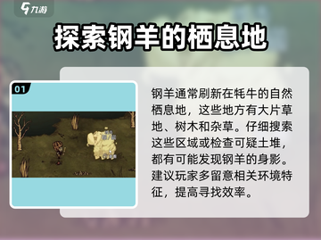 饥荒联机版🔥钢羊位置全揭秘！💎截图2