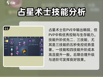 黎明之海💥占星术士技能升阶与搭配攻略✨截图4