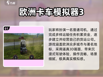 🔥2024最燃3D大卡车游戏💥截图2