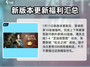 重返未来1999💥新春版本上线时间🔥春节前瞻不容错过！截图2