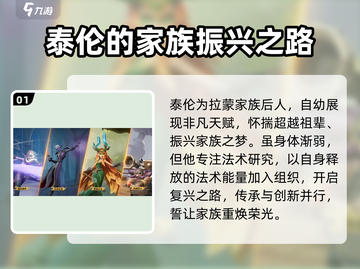 龙石战争🔥泰伦登场！揭秘游戏最强角色✨截图2
