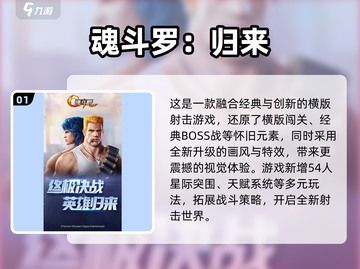 🔥2025耐玩经典游戏推荐｜魂斗罗老款情怀回归🎮截图2
