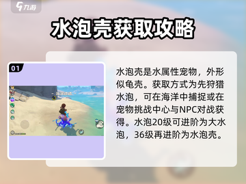 洛克王国💎水泡壳获取攻略，玩家必看！截图2